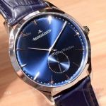 Replica Jaeger Lecoultre Master Ultra Thin Blue Dial Copy Watch 